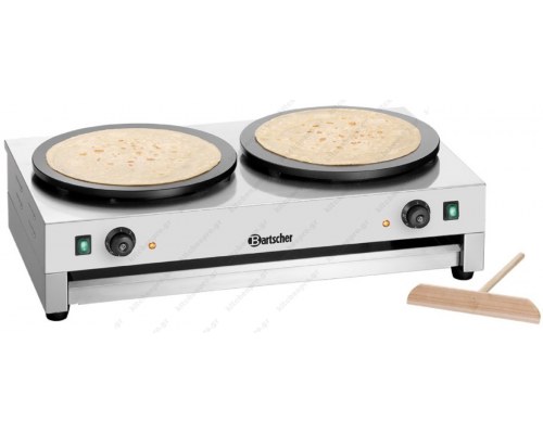 Επαγγελματική Κρεπιέρα Ηλεκτρική Διπλή 2CP400 BARTSCHER Γερμανίας