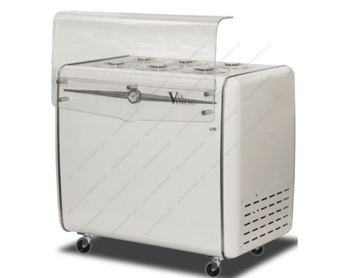 Βιτρίνα Παγωτού για 6 Λεκανάκια VIA VENETO 6C U5 Ιταλίας