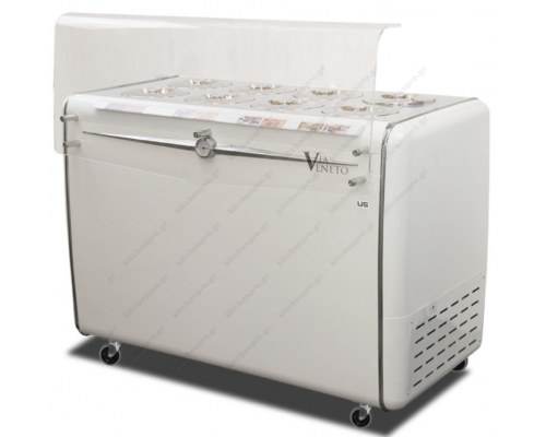 Βιτρίνα Παγωτού για 8 Λεκανάκια VIA VENETO 8C U5 Ιταλίας