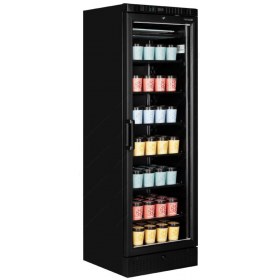 Ψυγείο Βιτρίνα Κατάψυξη Αναψυκτικών UFSC370G BLACK TEFCOLD Δανίας 