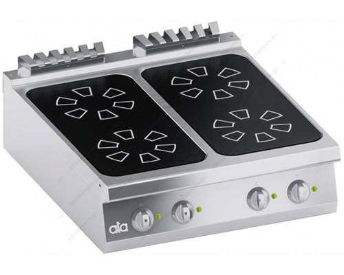 Κουζίνα Επαγωγική 4 Εστίων 80 x 90 εκ. S900 K4ECIP10TT ATA srl Ιταλίας