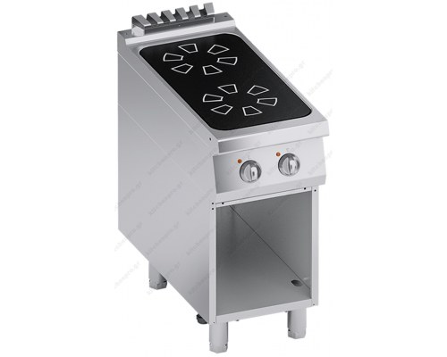 Επιδαπέδια Διπλή Κεραμική Εστία + Αποθηκευτικό Ερμάριο 40 x 90 εκ. S900 K4EVCP05VV ATA srl Ιταλίας