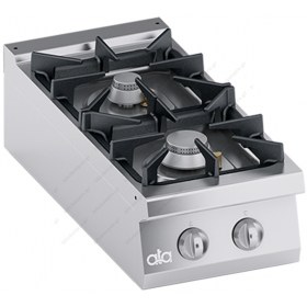 Επιτραπέζια Κουζίνα Αερίου 2 Εστιών 40 x 90 εκ. S900 K4GCUP05TT ATA srl Ιταλίας