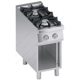 Επιδαπέδια Κουζίνα Αερίου 2 Εστιών 40 x 90 εκ. S900 K4GCUP05VV ATA srl Ιταλίας