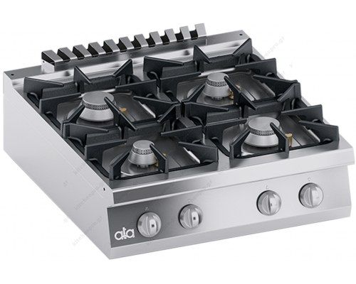 Commercial Gas 4 Ranges 80 x 90 cm S900 K4GCUP05VV ATA srl Italy