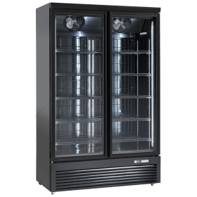 Επαγγελματικό Διπλό Ψυγείο Βιτρίνα Αναψυκτικών 125.3 εκ. Πλάτος x 200.3 εκ. Ύψος KF 1006 B PREMIUM THINKCOOL