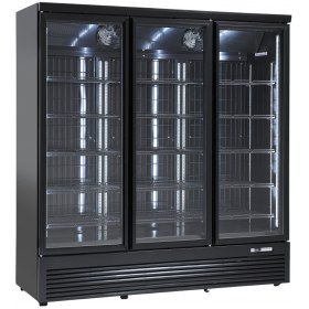 Επαγγελματικό Διπλό Ψυγείο Βιτρίνα-Κατάψυξη Αναψυκτικών 188 εκ. Πλάτος x 200.3 εκ. Ύψος KF 1563 B PREMIUM THINKCOOL