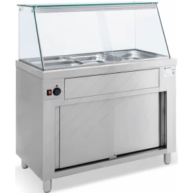 Θερμαινόμενη Βιτρίνα Μπαιν Μαρι 138 x 70 εκ. MD138 BAMBAS Ελλάδος