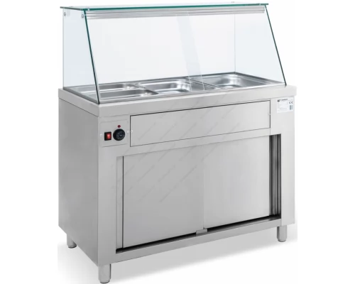 Heated Display Bain Marie 170 x 70 cm MD170 BAMBAS Greece