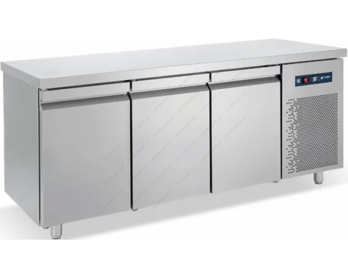 Refrigerated Counter - Cooler 185 x 70 cm 3 Doors GN 1/1 PG185 BAMBAS Greece