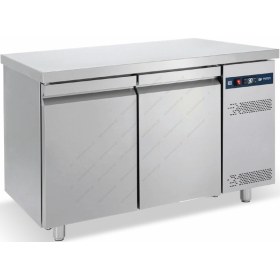 Επαγγελματικό Ψυγείο Πάγκος - Συντήρηση 124 x 70 εκ. Χωρίς Μηχάνημα με 2 Πόρτες GN 1/1 PK124 BAMBAS Ελλάδος