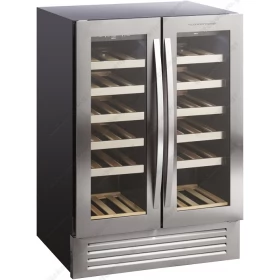 Wine Refrigerator for 18 + 18 bottles SV 91 X THINKCOOL