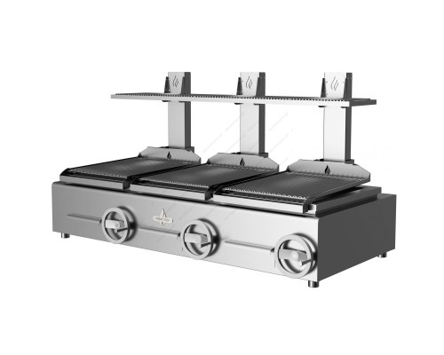 Parilla 180 x 73 x 94 εκ. Eπιτραπέζιο GP3G BIOKAN Ελλάδας