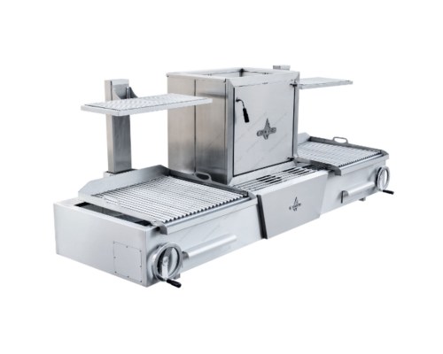 Parilla 210 x 80 x 94 εκ. Eπιτραπέζια με Firestarter στο Κέντρο, Επιτραπέζια, GPF25 BIOKAN Ελλάδας