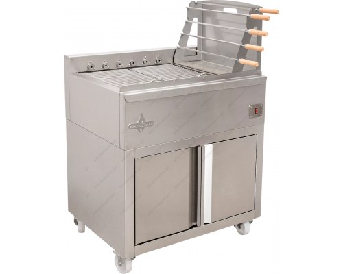 Επαγγελματική Ψησταριά με 9 Σούβλες Eπιδαπέδια K9SF BIOKAN Eλλάδος