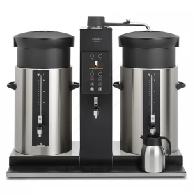 Commercial Filter Coffee Machine 2x20 lt with Water Dispenser ComBi-line CB2X20W ANIMO Netherlands