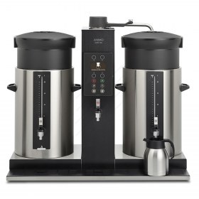 Μηχανή Καφέ Φίλτρου 2x5 lt με Βραστήρα Νερού ComBi-line CB2X5W ANIMO Ολλανδίας
