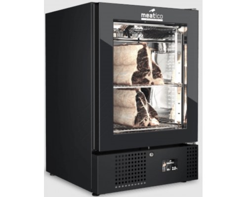 Επαγγελματικό Ψυγείο Ωρίμανσης Κρεάτων MEAT 150 BLACK GLASS GREEN EVERLASTING Ιταλίας 