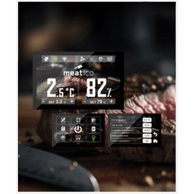 Επαγγελματικό Ψυγείο Ωρίμανσης Κρεάτων STG Meat 1500 VIP Panorama EVERLASTING Ιταλίας 