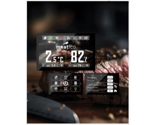 Επαγγελματικό Ψυγείο Ωρίμανσης Κρεάτων STG MEAT 700 VIP PANORAMA EVERLASTING Ιταλίας