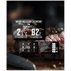 Επαγγελματικό Ψυγείο Ωρίμανσης Κρεάτων STG MEAT 1500 BLACK EVERLASTING Ιταλίας 
