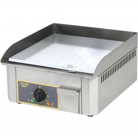 Λείο Πλατώ Μονό Χρωμίου Αερίου 40x47,5 εκ PSR400GI ROLLERGRILL Γαλλίας