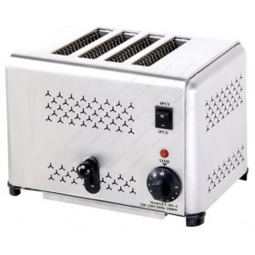 Επαγγελματική Φρυγανιέρα 4 Θέσεων 