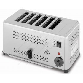 Επαγγελματική Φρυγανιέρα 6 Θέσεων 