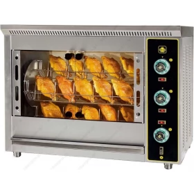 Electric Rotisserie with Baskets 24 Chickens Τ24 SERGAS Greece