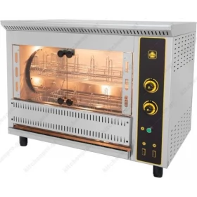 Gas Rotisserie with Baskets 24 Chickens T24G SERGAS Greece