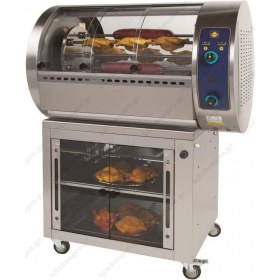 Κοτοπουλιέρα Αερίου με Καλαθάκια & Θερμοθάλαμο T30G SERGAS