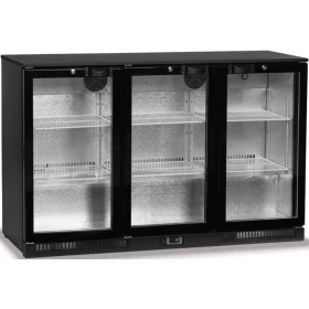 Back Bar Refrigerator with 3 Hinged Doors DB301H-3 TEFCOLD Denmark Back Bar Refrigerator with 3 Hinged Doors DB301H-3 TEFCOLD Denmark