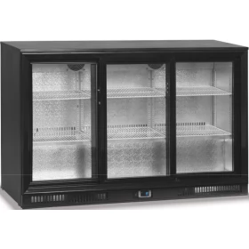 Back Bar Refrigerator with 3 Doors DB301S-3 TEFCOLD Denmark Back Bar Refrigerator with 3 Doors DB301S-3 TEFCOLD Denmark