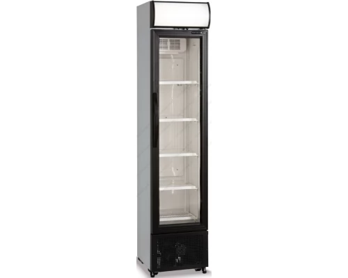 Display Cooler for Soft Drinks, Beers & Bottles 43.5 cm Width x 201.3 cm Height FSC175H-i TEFCOLD Denmark