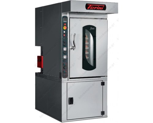 Περιστροφικός Φούρνος Αερίου Αρτοποιείας & Ζαχαροπλάστικής με Ατμό 12 ταψιά 40x60εκ, τύπος  FLEX, FIORINI Ιταλίας