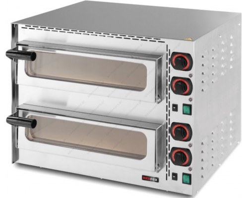 Φούρνος Πίτσας Ηλεκτρικός 2 Πίτσες 35 εκ. FP-68RS RM GASTRO Τσεχίας