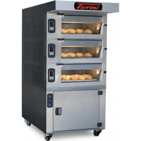 Ταμπανωτός Στατικός Φούρνος με Ατμό για ταψιά 40x60εκ, τύπος SIMPLY 4T, FIORINI Ιταλίας