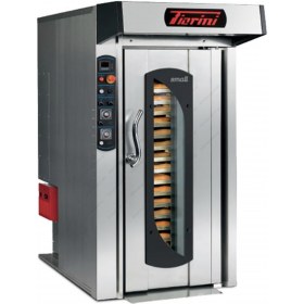 Περιστροφικός Φούρνος Αρτοποιείας & Ζαχαροπλαστικής με Ατμό 18 Ταψιά, τύπος  SMALL, FIORINI Ιταλίας