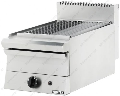 Επαγγελματικό Grill Αερίου Μονό 40 x 70 εκ. 5001 VIMITEX Ελλάδoς