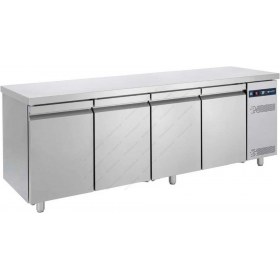 Επαγγελματικό Ψυγείο Πάγκος 216 x 70 εκ. PK216 Χωρίς Μηχάνημα 4 Πόρτες GN 1/1 PK216 BAMBAS Ελλάδος