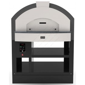 Χειροποίητος Θολωτός Φούρνος Πίτσας Αερίου & Ξύλου 2 Πίτσες 35 εκ QUICK, ALFA Ιταλίας