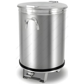 Τροχήλατος Κάδος Απορριμμάτων 50A με Πεντάλ