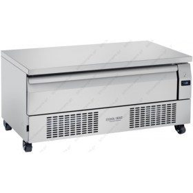 Τροχήλατο Ψυγείο Πάγκος - Συντήρηση ή Κατάψυξη Χαμηλό 123 x 70 εκ. 1 Συρτάρι 3 GN 1/1 DWT 120 COOLHEAD Ιταλίας