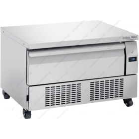 Τροχήλατο Ψυγείο Πάγκος - Συντήρηση ή Κατάψυξη Χαμηλό 90,5 x 70 εκ. 1 Συρτάρι 2 GN 1/1 DWT 90 COOLHEAD Ιταλίας