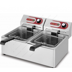 Επαγγελματική διπλή Φριτέζα 4.5 Λίτρων EF-4L-2, DYNAMIC