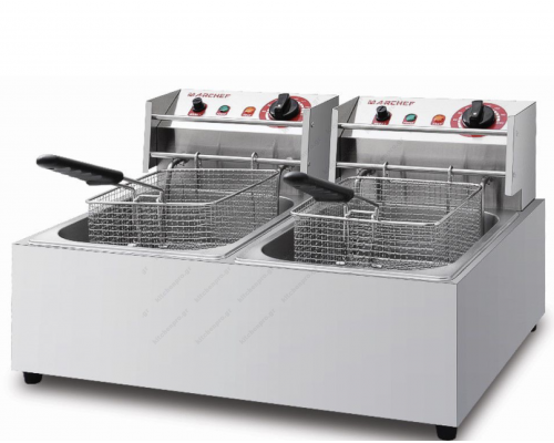 Επαγγελματική Διπλή Ηλεκτρική Φριτέζα 7 + 7 Λίτρων EF-82, DYNAMIC