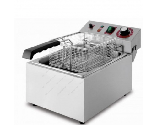 Επαγγελματική Μονή Ηλεκτρική Φριτέζα 7 Λίτρων EF-101Α, DYNAMIC