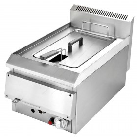 Επαγγελματική Φριτέζα Αερίου Μονή 8 - 10 Λίτρων DIONE 1 VRETTOS Ελλάδος