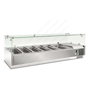 Επιτραπέζια Βιτρίνα 3 GN 1/3 & 1 GN 1/2 RWX 1500 KLIMAITALIA Iταλίας
