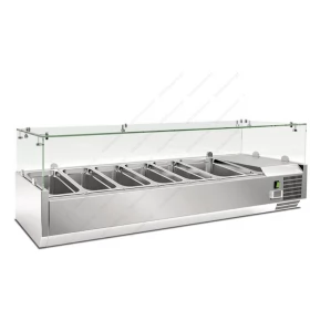 Countertop Refrigerator 5 GN 1/3 & 1 GN 1/2 RWX 1500 KLIMAITALIA Italy